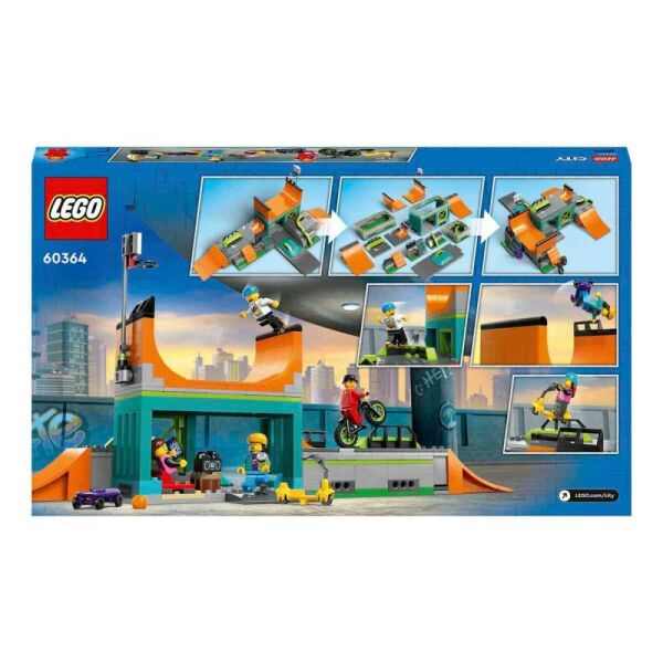 LEGO City Sokak Kaykay Parkı 60364