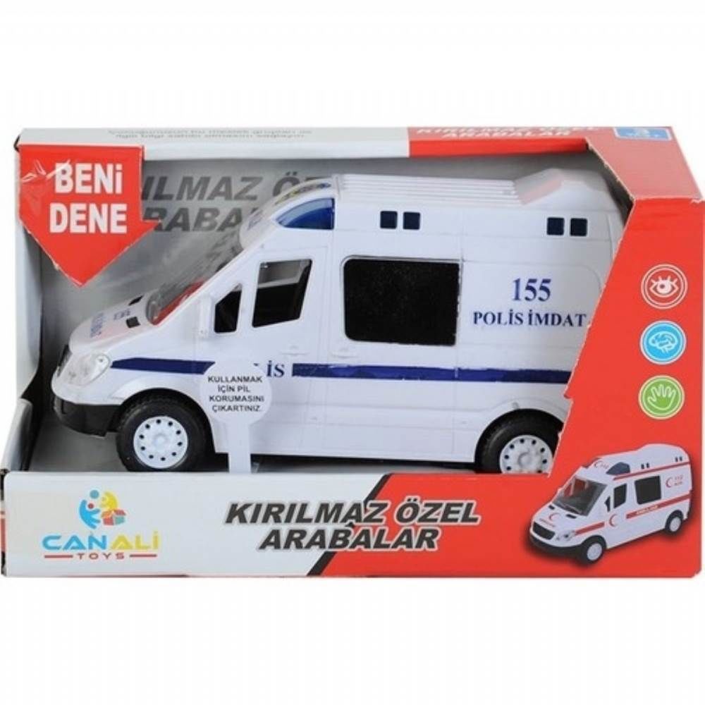 Canali Işıklı Sesli Polis Arabası 9999-1