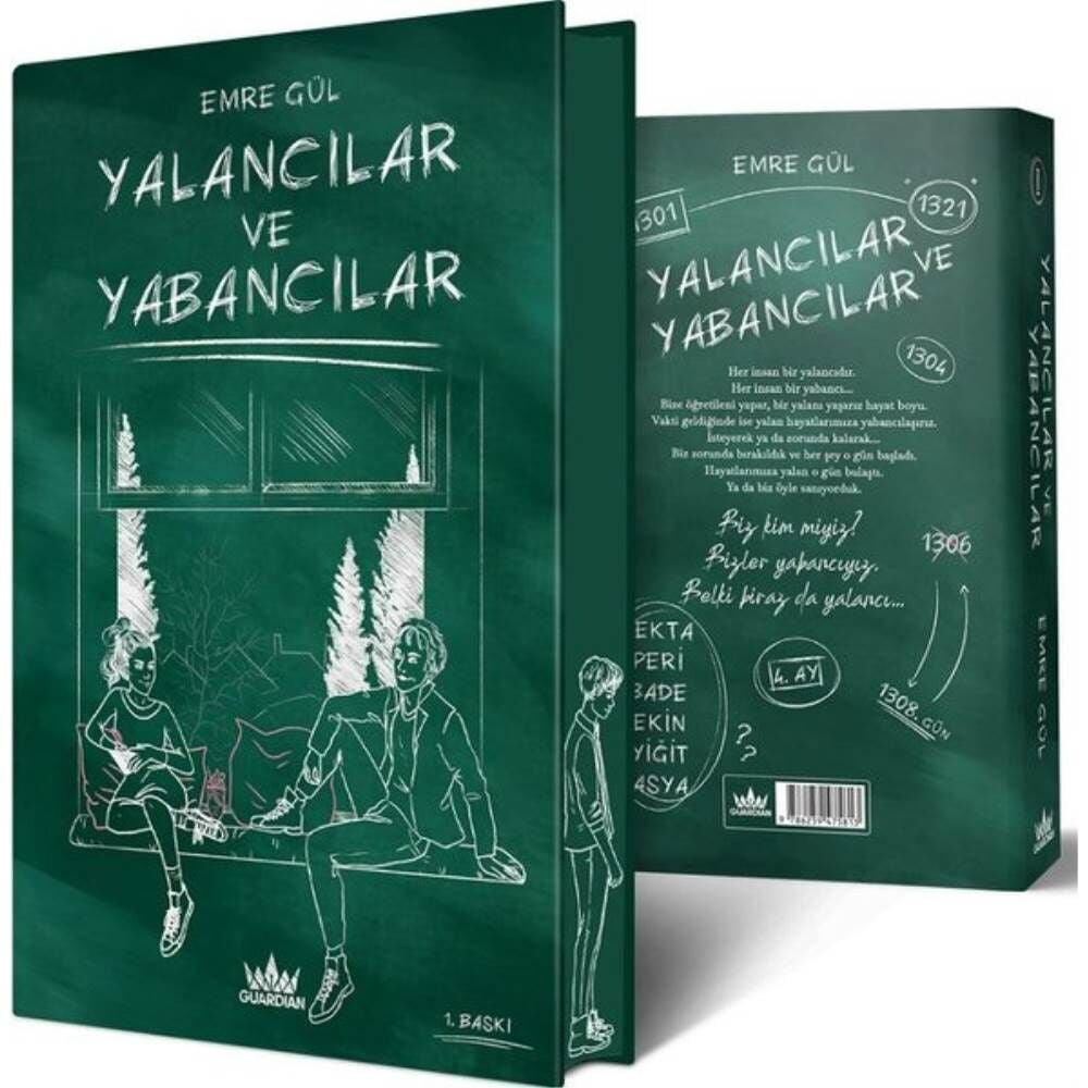 Yalancılar ve Yabancılar 1 Ciltli Yandan Boyalı
