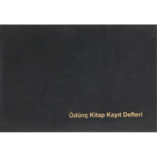 Dilman Ödünç Kitap Verme Kayıt Defteri Ciltli 17X24 96 Yp 5326