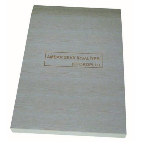 Dilman Ambar Sevk İrsaliyesi 2/50 3 Nüsha 4131