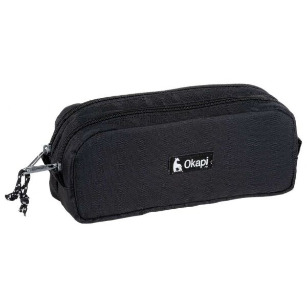 Okapi OKP-108 İki Bölmeli Siyah Kalem Çantası