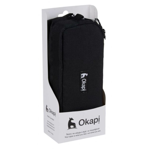 Okapi OKP-108 İki Bölmeli Siyah Kalem Çantası