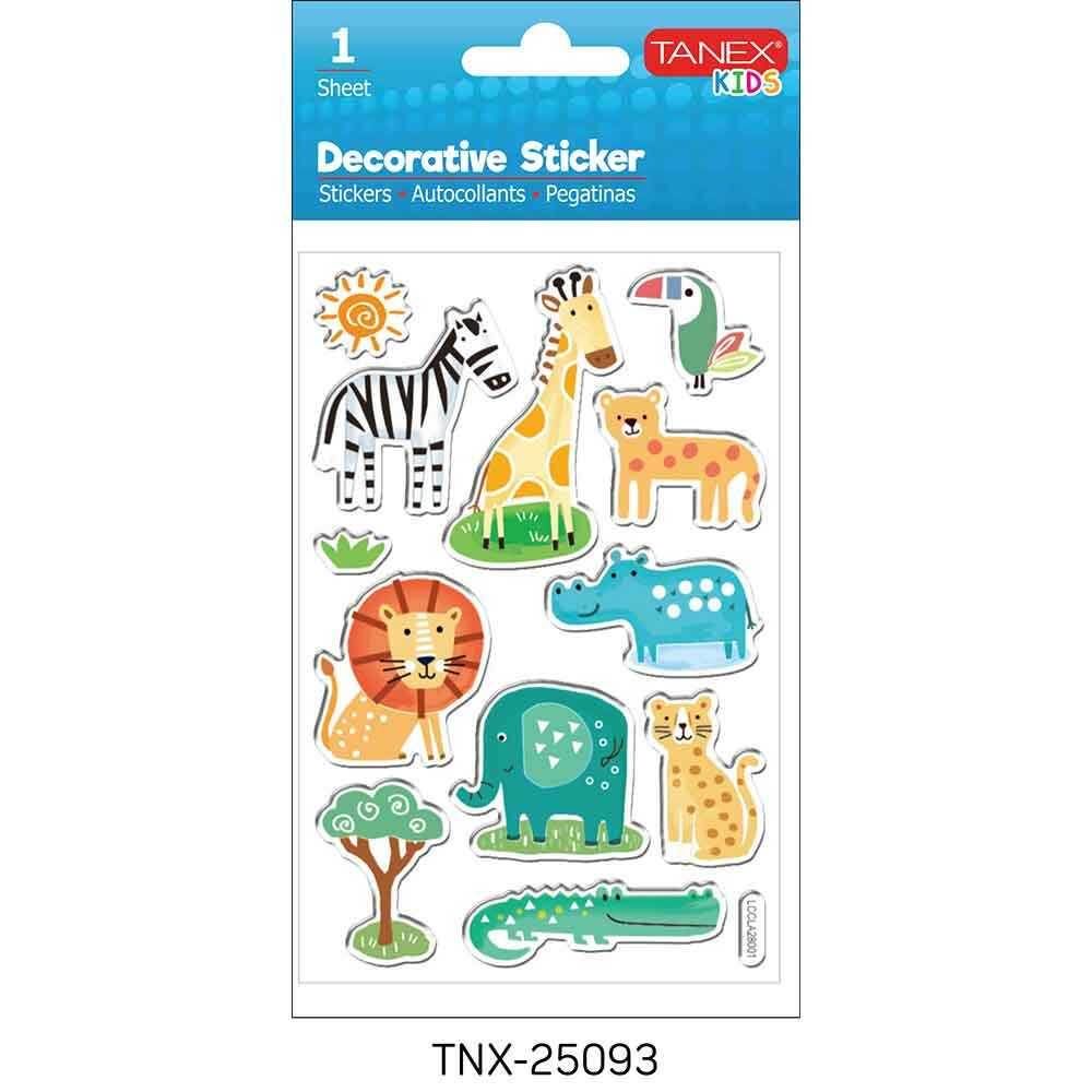 Tanex Sticker Orman Hayvanları Serisi 25093