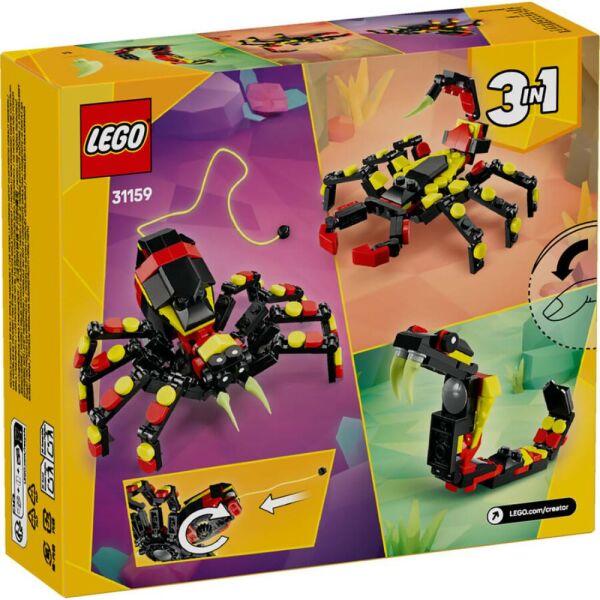 LEGO® Creator Vahşi Hayvanlar Şaşırtıcı Örümcek 31159