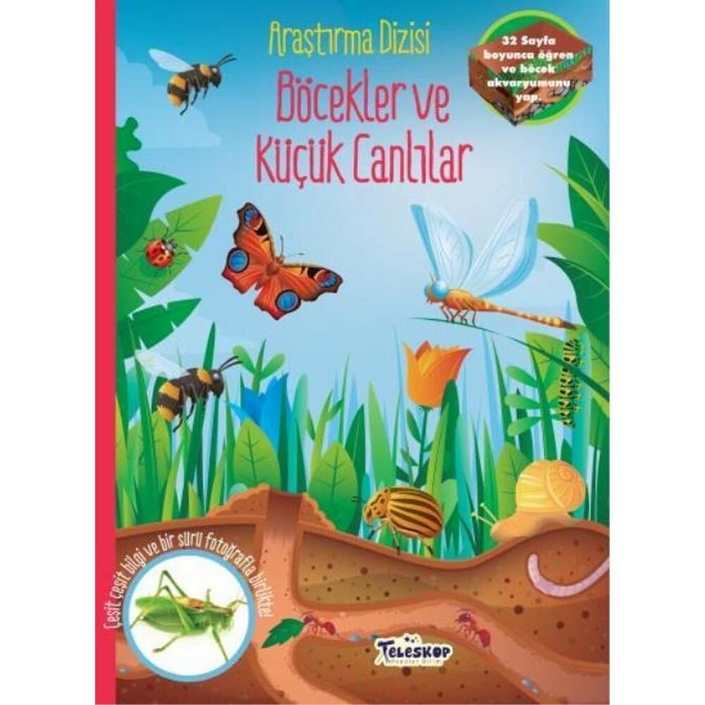 Araştırma Dizisi Böcekler ve Küçük Canlılar