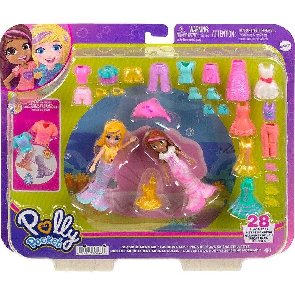 Polly Pocket ve Arkadaşları Farklı Moda Aksesuarları Oyun Setleri HNF51 HKV96