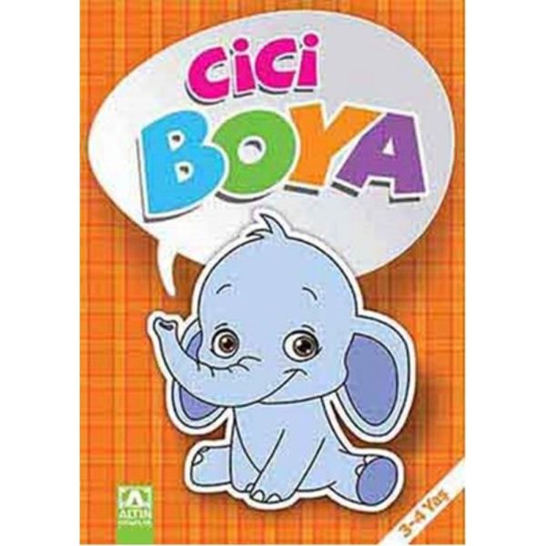 Altın Cici Boyama Turuncu 3-4 Yaş