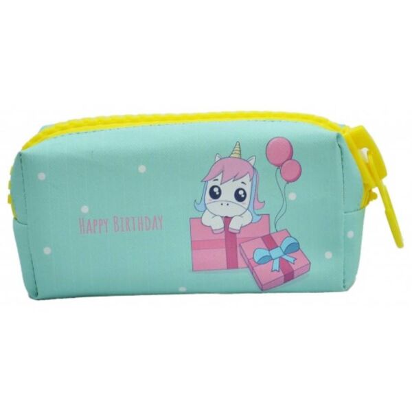 Taros 6694 Unick Color Zipper Cats Kalem Çantası Tek Bölme