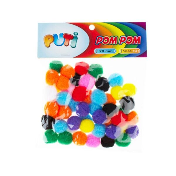 Puti Pon Pon 20 mm 50 li 4452