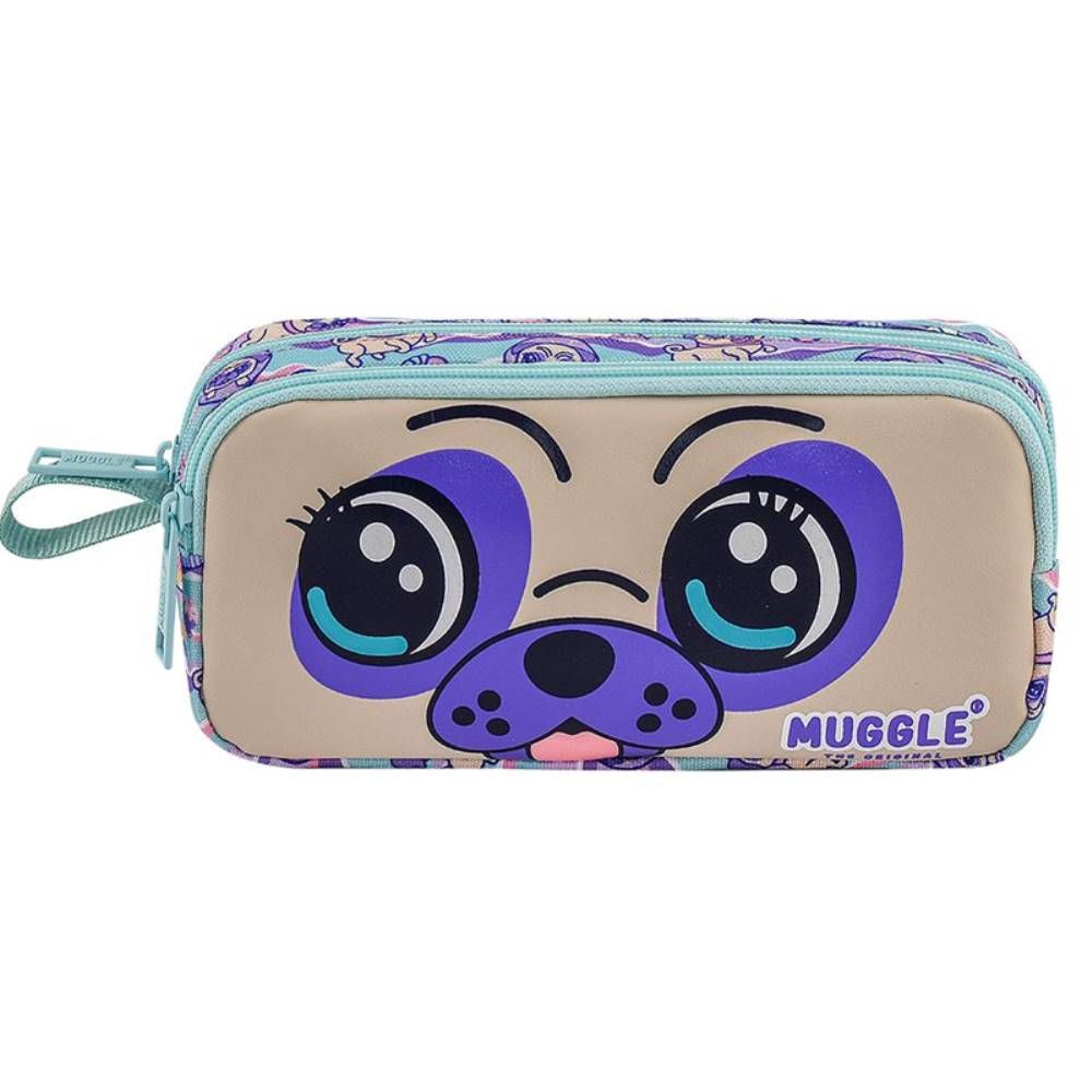 Mikro Kalem Çantası Dog Mor Mu7020