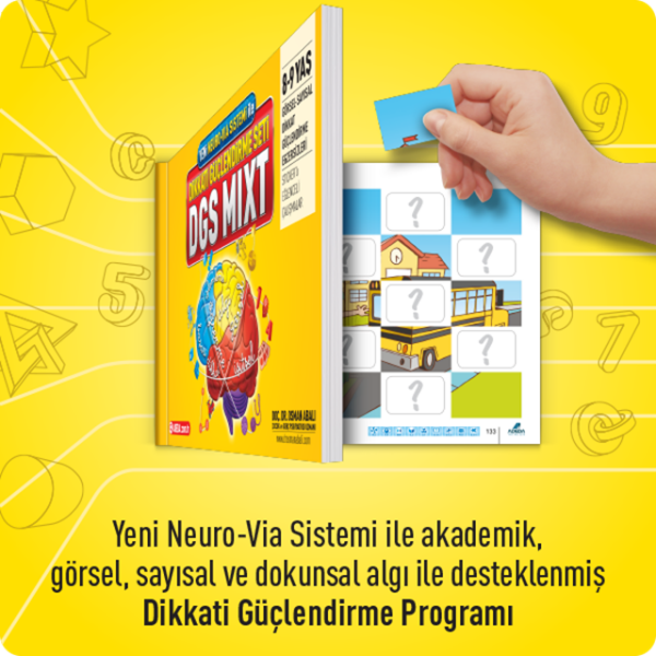 Adeda Neuro Via ile Dikkat Güçlendirme Seti Dgs Mixt 8-9 Yaş
