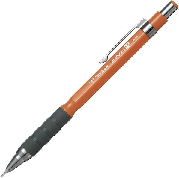 Tombow SH-300 05 mm Turuncu Grip Versatil Kalem